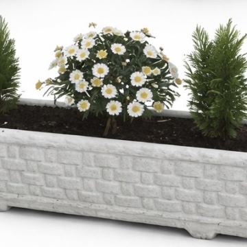 Betonske žardinjere pletern