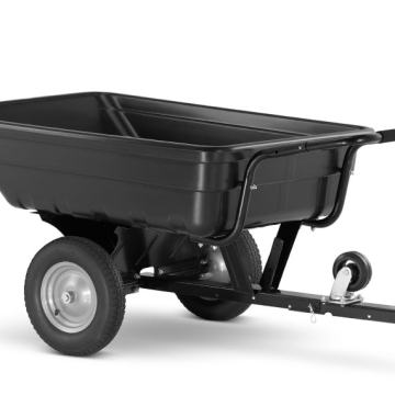 Prikolica za traktorsku kosilicu 180 L, 210 kg, 145x84x76 cm