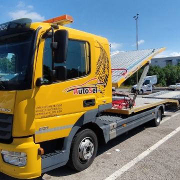 MERCEDES ATEGO 821 - AUTOTRANSPORTER - 4 VOZILA - EURO 6 - SERVISNA !
