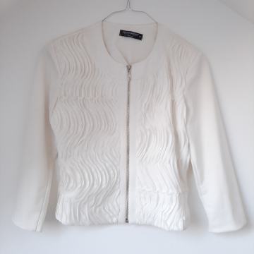 Bijeli kratki sako jakna 36