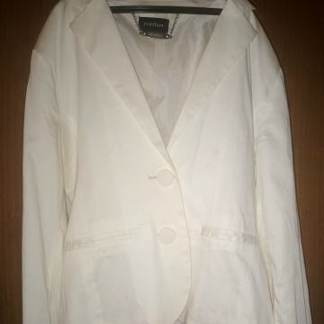 BIJELI KRATKI SAKO "MOTIVI"