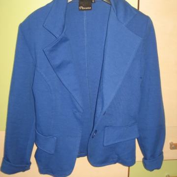 PLAVI PAMUČNI SAKO vel. 38