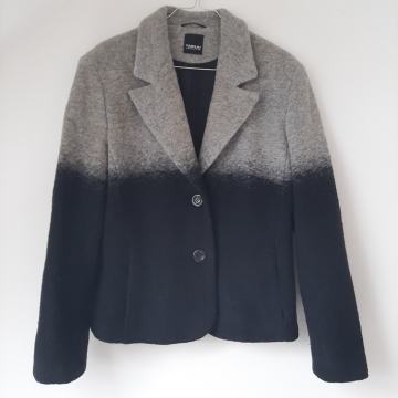 Crno sivi zimski sako kaput Taifun novo 40