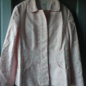 ESTARE CULTO - ŽENSKI LAGANI PAMUČNI KOMPLET SAKO I SUKNJA 38 M