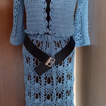 Komplet unikat, ručni rad vel.36/38