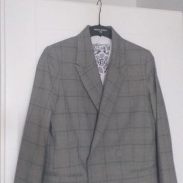 MANGO SAKO! FINI UZORAK! PRIRODNI MATERIJAL! NENOŠEN