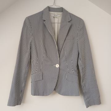 Mornarski strukiran sako ZARA 36 38