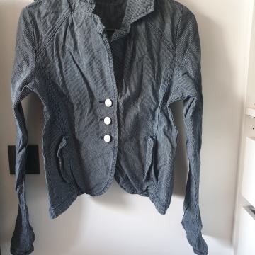 Plavi prugasti sako M