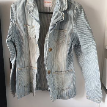 Plavi traper sako 36