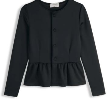 Prodaja Peplum crni sako