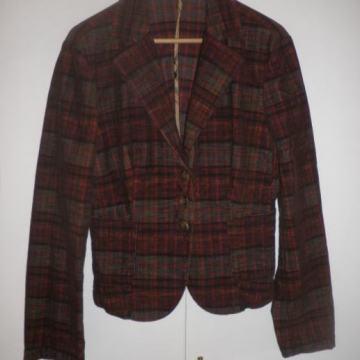 SISLEY - ŽENSKI LAGANI SAMTANI SAKO 34 XS