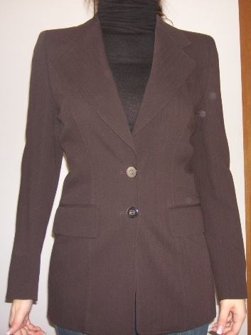 Smeđi dugački sako ESCADA