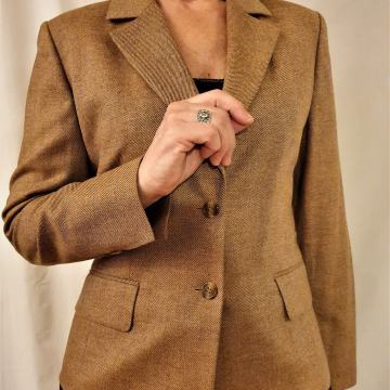 smeđi poslovni sako - 38 ( Siscija )