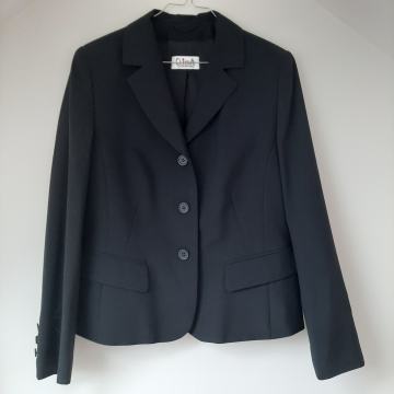 Tamno plavi strukirani sako 40 novo