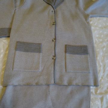 Vuneni komplet - sivi