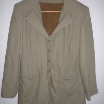 ŽENSKI ELEGANTNI LANENI SAKO 40 M / L