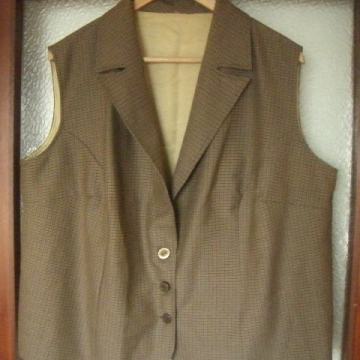 ŽENSKI ELEGANTNI VUNENI PRSLUK 46 - 48 XL