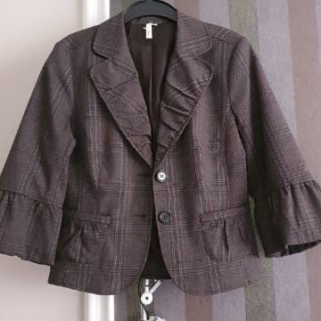 Ženski karirani sako Miss Etam, vel. 40