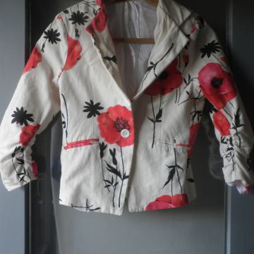 ŽENSKI LAGANI PAMUČNI SAKO 34 - 36 S