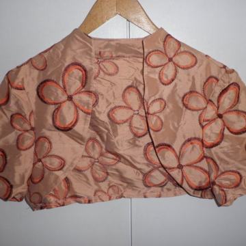 ŽENSKI LAGANI SVILENI SAKO / BOLERO 38 M