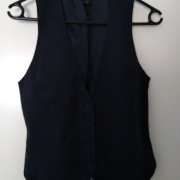 Ženski prsluk H & M Crni prsluk HM