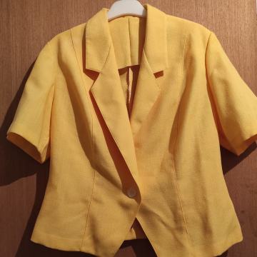 Žuti sako - kratki rukavi vel. L
