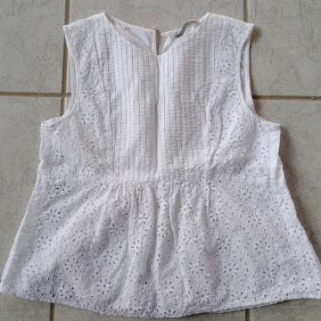 2+1 gratis! Kvalitetna, moderna Zara bijela bluza, pamuk, vel. S