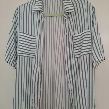 Amadeus prugasta košulja kratkih rukava