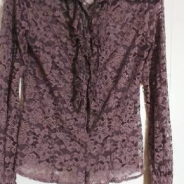 AND! Čipkana bluzica TOP branda! PREKRASNA NIJANSA! PRIRODNI MATERIJAL