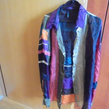 Benetton svilena košulja 34