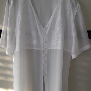Bijela bluza / tunika XL