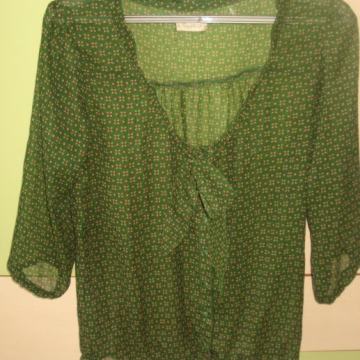 PULL & BEAR ZELENA BLUZA VEL 40 - NOVO