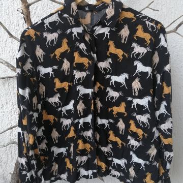 Bluza/košulja s motivom konja