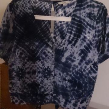 C&A NOVO LJETNA BLUZA 38 M BLUZICA CROP TOP PRINT