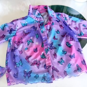 NEW YORKER BLUZA NA LEPTIRIĆE VEL.M