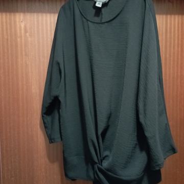 crna XL košulja , bluza, asimetrična