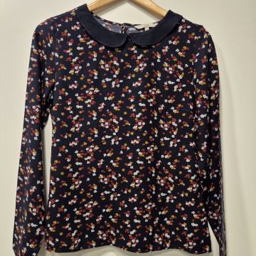 Cvijetna bluza sa kragnom, vel S-M