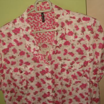 CVJETNA PAMUČNA KOŠULJA VEL. L - NOVO