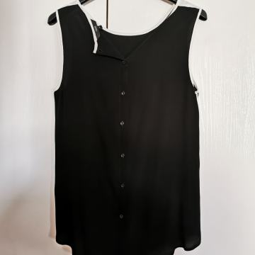 Divna ženska elegantna crno bijela bluza NEXT broj M - L ili 42 - 14