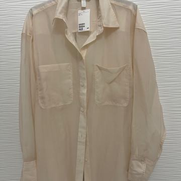 h&m oversized košulja s novo