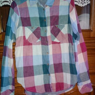 H&M pamučna karirana košulja