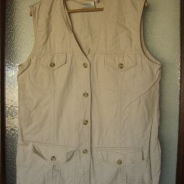 H&M - ŽENSKA LAGANA TRAPER KOŠULJA / PRSLUK 38 M