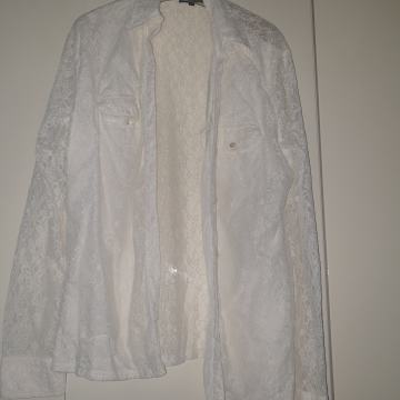 Ženska bluza bijela čipkasta vel XL/XXL