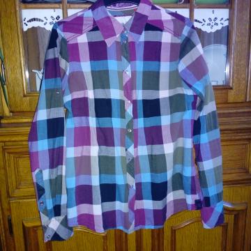 Karirana pamučna košulja Esprit