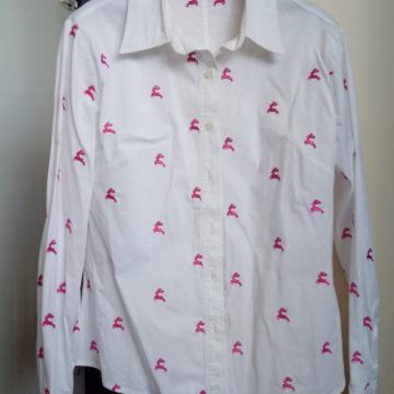 Košulja na izvezene sobove