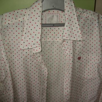 KOŠULJA NA TOČKICE VEL. XL   NOVO