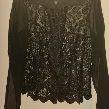 Košulja vintage, čipka, Modea