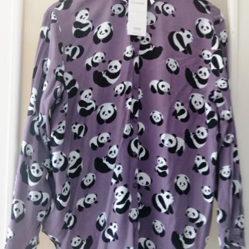 Bluza s motivom pandi