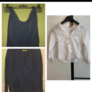 2 KOŠULJE - BLUZE  vel. 38 sve za 10 eur