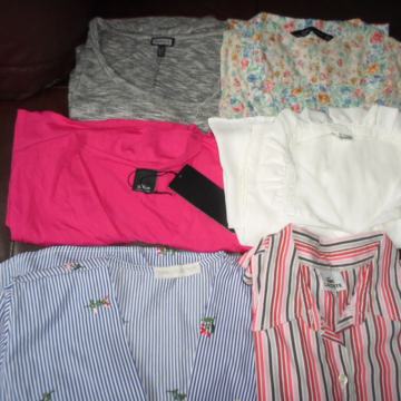Lot proljetno ljetnih majica i košulja, vel.S/M